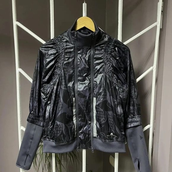 Adidas by Stella McCartney Python Print Running Jacket - Picture 7 of 16